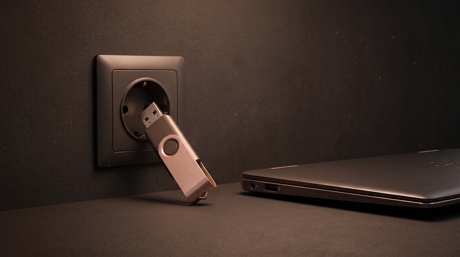 La clé USB n'est pas nulle